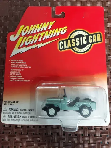 Miniatura 1:64 Johnny lightning Jeep CJ-5