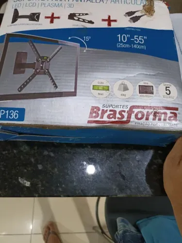 Suporte para TV Brastorma 10"-55" - Novo