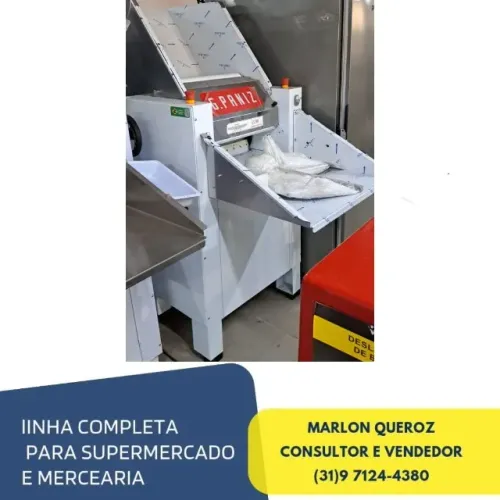 Cilindro de Padaria 50CM G-Paniz Novo 220v Trifásico