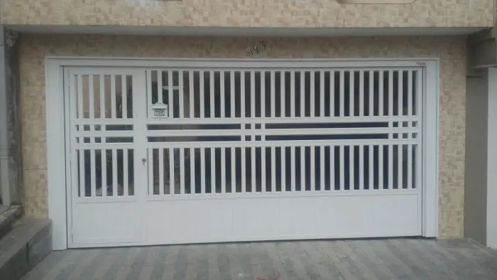 Portão de garagem Alumínio ( Novo )
