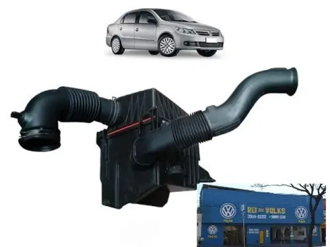 Caixa do filtro de ar 1.6 8V original VW Voyage G5 2009 a 2013