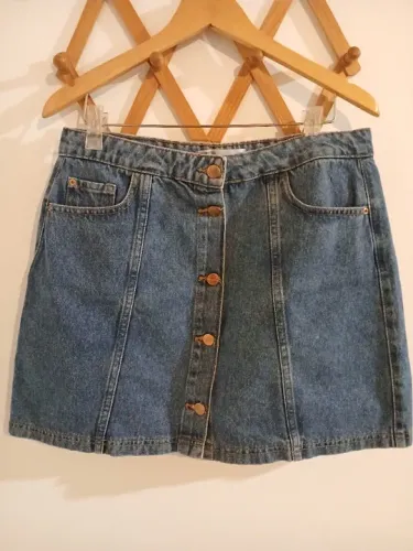 Saia jeans
