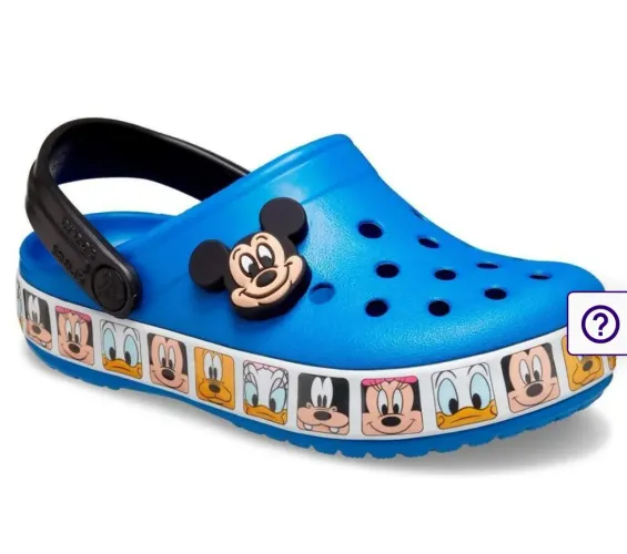 Crocs Mickey Azul - Tamanho 22