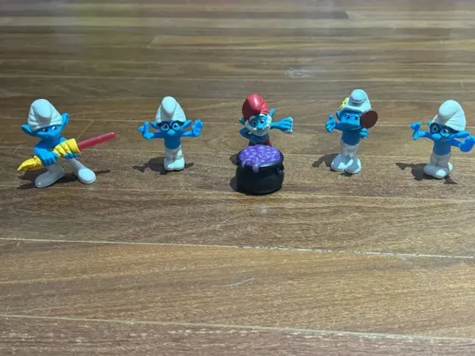  Lote Smurfs - McDonald's.