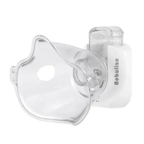 Nebulizador/Inalador Ultrassônico Silencioso Led Recarregável Portátil Adulto/Infantil