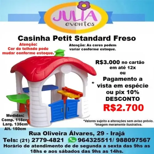 Casinha Petit Standard Freso