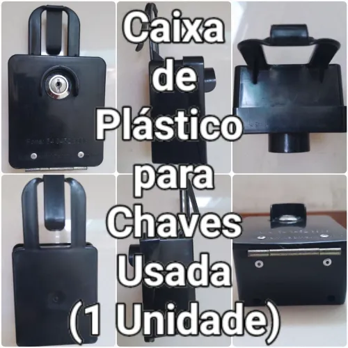 Caixa Plástica para Armazenar Chaves Usada