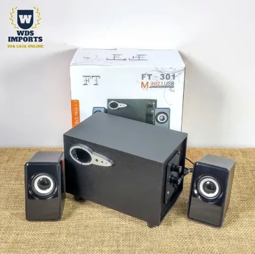 Caixa de Som Subwoofer para PC e TV