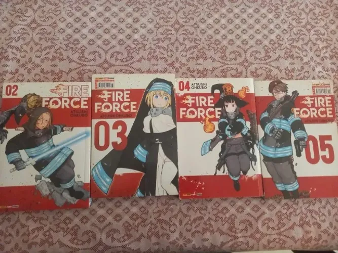 mangás fire force