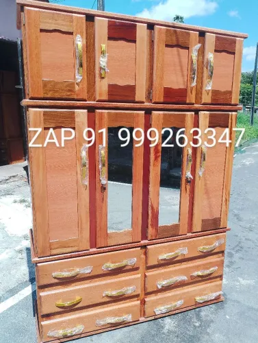 GUARDA ROUPA DE 4 PORTAS COM ESPELHOS
