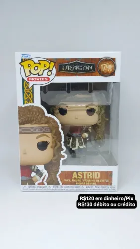 Funko Pop Astrid - Como Treinar o Seu Dragão