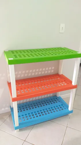Estante plástica reforçada da Ordene
