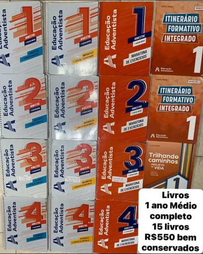 Livro adventista 1 ano médio
