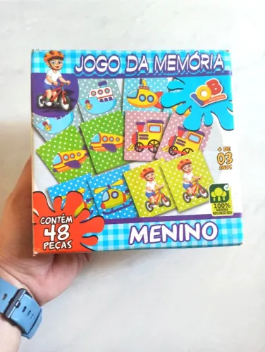 Jogo da Memória 48 Peças