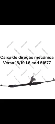 Caixa de direção mecânica Versa 1.6