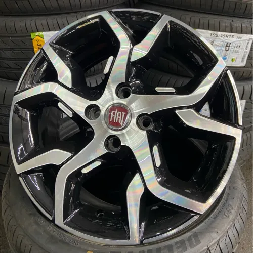 Rodas Fiat Argo aro 15 tala 6 furacão 4x98 marca