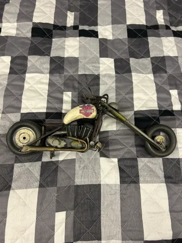 Moto Harley Vintage - Colecionável
