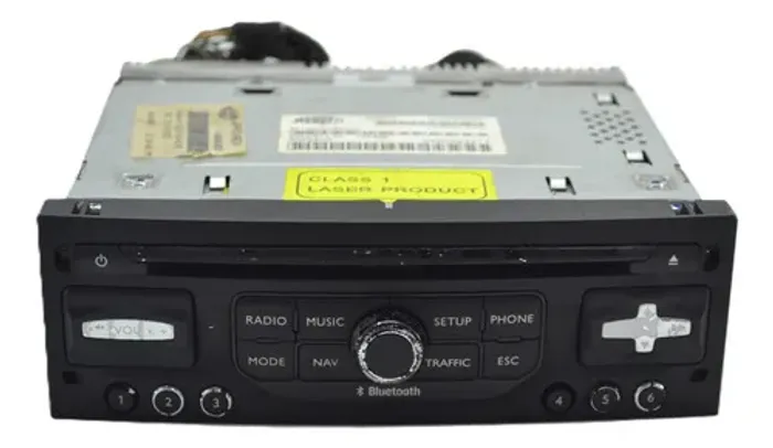 Radio Aparelho Comando Multimidia Aircross C3 2012 Original