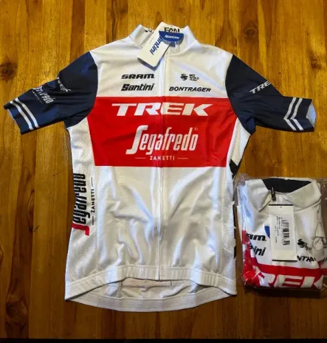 Jersey Camisa de ciclismo Trek Segafredo Santini Bontrager