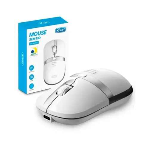 Mouse Sem Fio Bluetooth Recarregável Knup