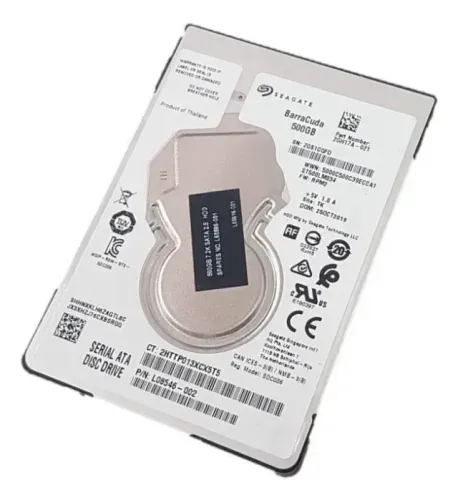 Hd Notebook 500gb Sata Seagate Barracuda 500gb - Usado em Perfeito estado