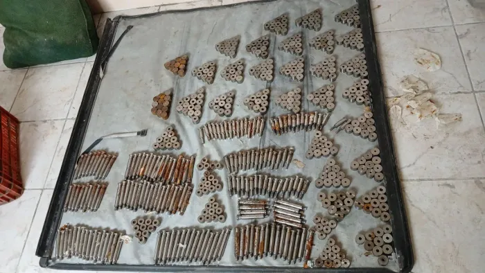 Punções compressora rotativa 