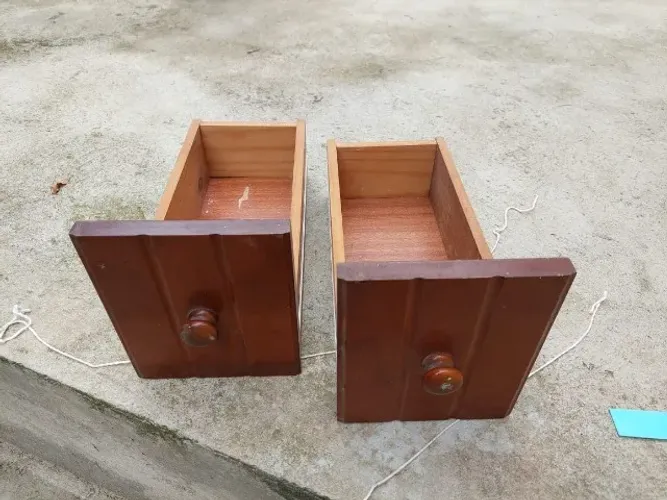 Gavetas em madeira