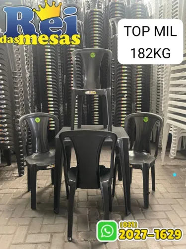 JOGO DE MESA C/ CADEIRAS 182kg