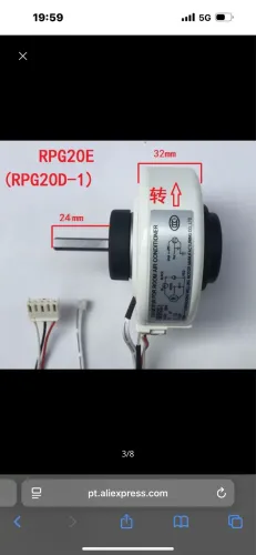 Motor ventilador 