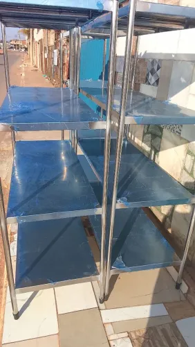 Artefatos em aço inox soldas acabamento fabricação.