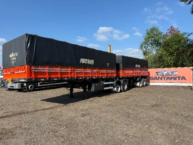 Bitrem 4 Eixos Graneleiro Facchini 2022 Sem Pneus Com Suspensão Pneumático Ar Revisado