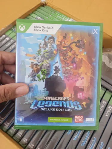 Minecraft Legends Deluxe Edition - Xbox Series X/Xbox One Novo Lacrado