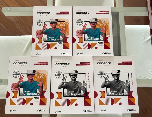 Box Completo de Português Conecte Live - Ensino Médio e Vestibulares