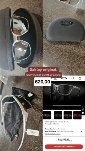 Oculos Oakley esportivo novo melhor lente que existe