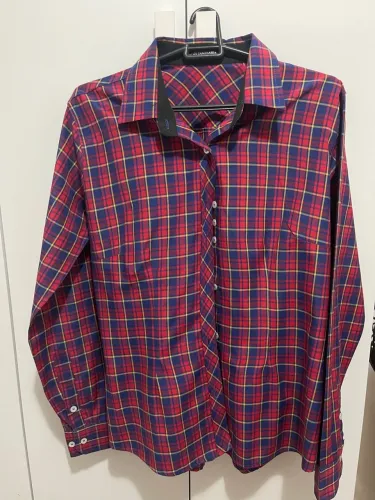 Camisa xadrez feminina