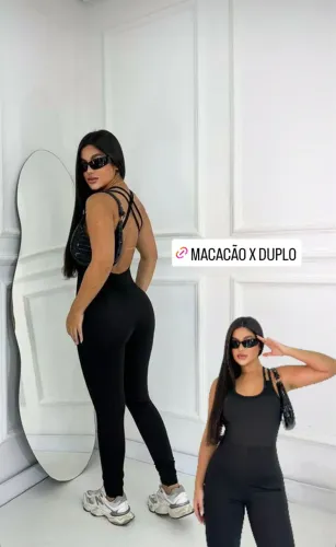 Macacão X duplo 