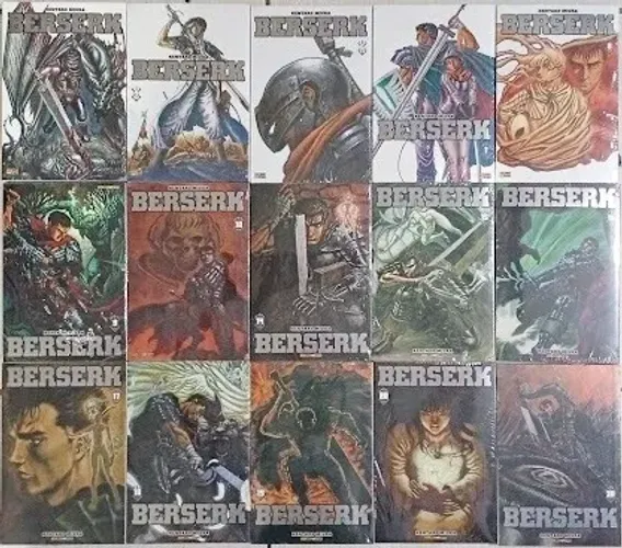 MANGÁ BERSERK *Favor Descrever Na compra O Volume Escolhido*