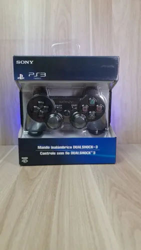 Controle DualShock PS3 Sony - Novo