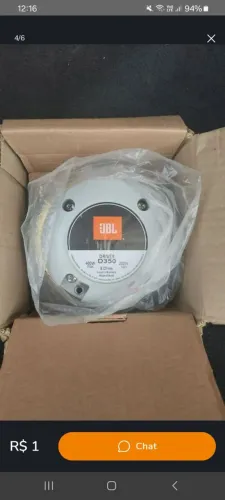 Equipamentos para caixa de som