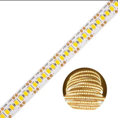 Fita Led 3000k Para Perfil Rolo 5mt 240led/mt 24w/mt