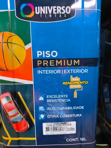 Tinta para Piso Fachada Muro Estacionamento 