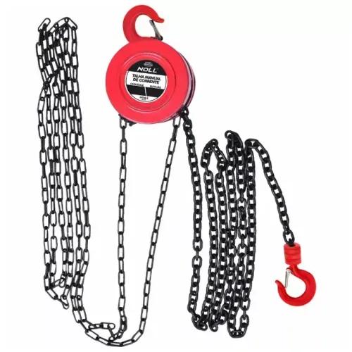 TALHA MANUAL DE CORRENTE 0,5TON 3M - NOLL