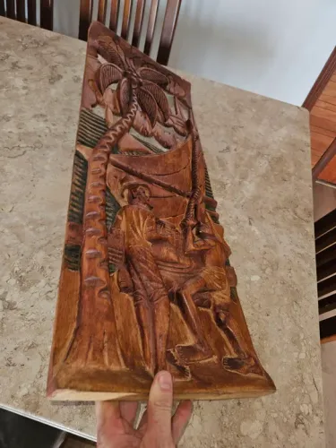 Arte em madeira