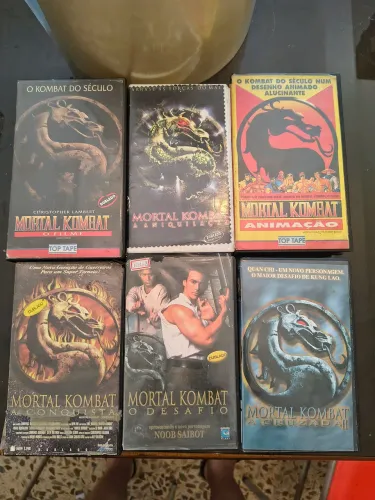 Lote VHS Mortal Kombat