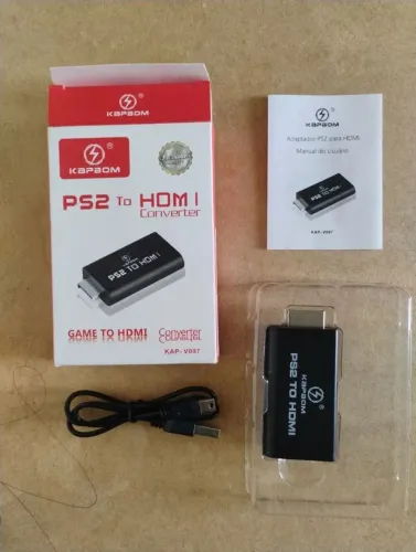 Adaptador PS2 TO HDTV Conversor PS2 para HDTV