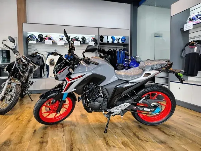 FZ25 Fazer 250 0km Cinza 2026 !!Entrada R$0,00!!