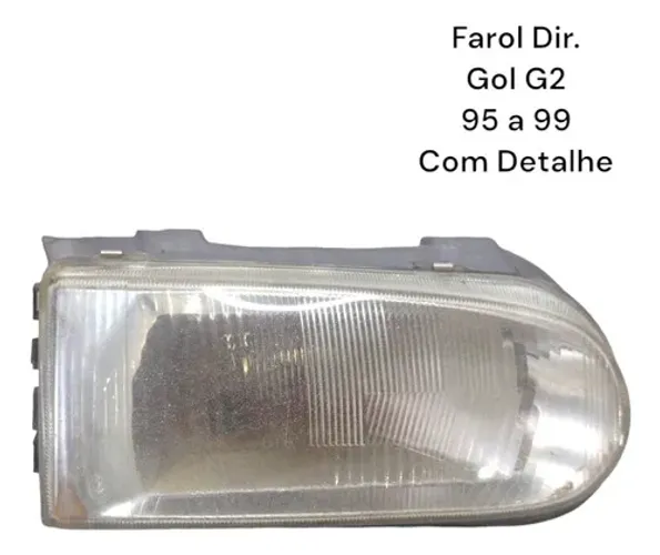 Farol Direito Gol Saveiro Parati Bola G2 DET