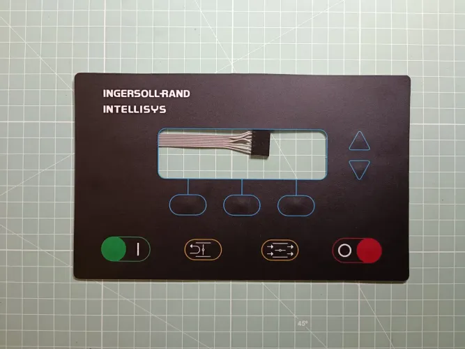 Teclado de Membrana INGERSOLL-RAND INTELLISYS