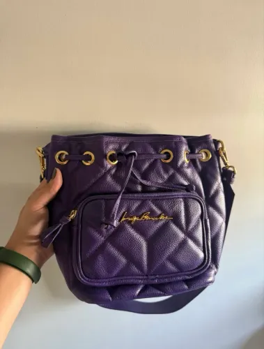 Bolsa Luiza Barcelos Roxa