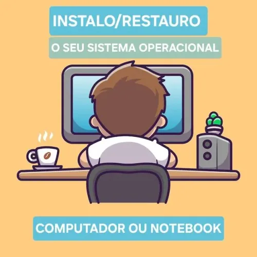 RESTAURO/INSTALO/FORMATO SEU COMPUTADOR OU NOTEBOOK